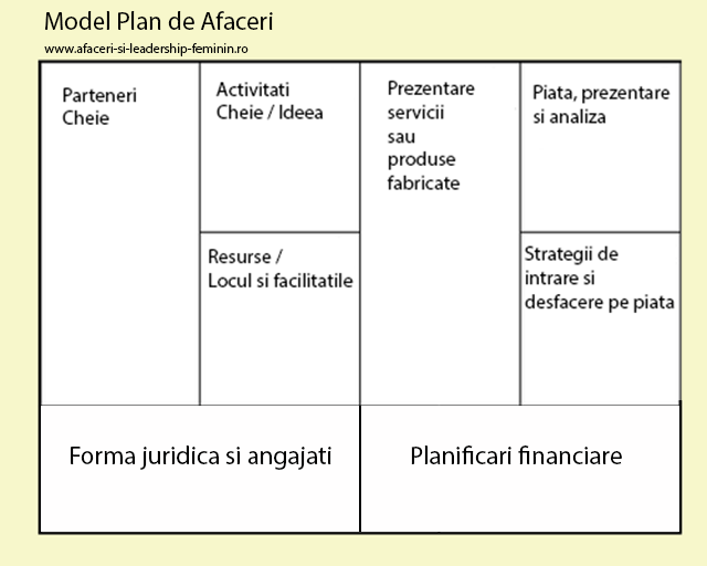 Model plan de afaceri / Model business plan